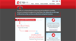 Desktop Screenshot of ectohr.com